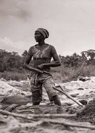 Women protesting for land and resource rights in Nigeria