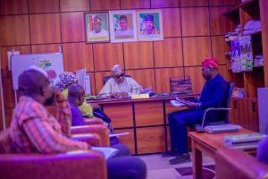 CSACEFA delegation meeting Bauchi Education Commissioner