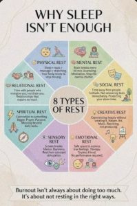 Healthy sleep routine bedtime preparation scene