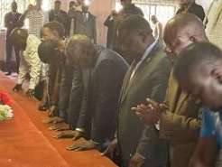  Christian church pulpit symbolising the tension between faith and Nigerian politics