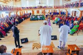  Christian church pulpit symbolising the tension between faith and Nigerian politics