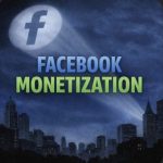 Social media engagement on Facebook video post with likes and shares