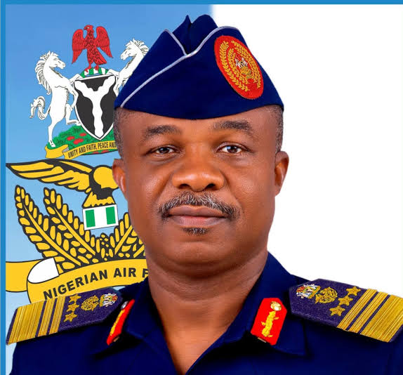 Nigerian Air Force aircraft crash wreckage near Igbokoda in Ondo State